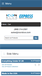 Mobile Screenshot of iconblueexpress.com
